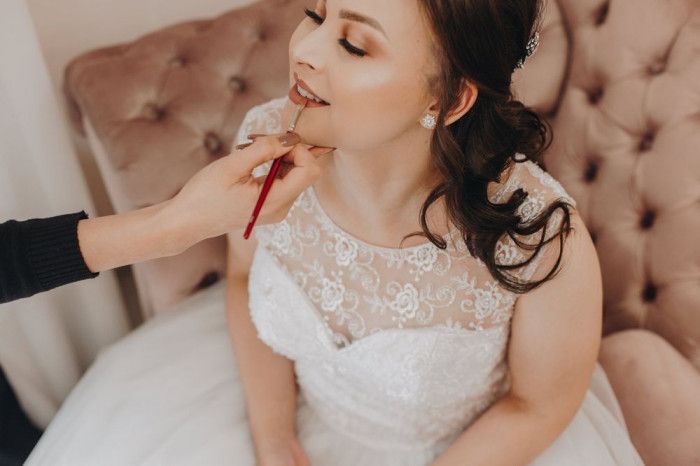 2) escote vestido de novia