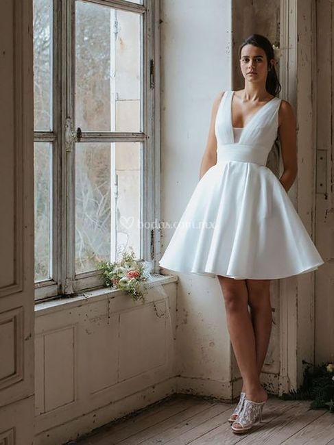 7) Vestido de novia Pour un oui by Cymbeline