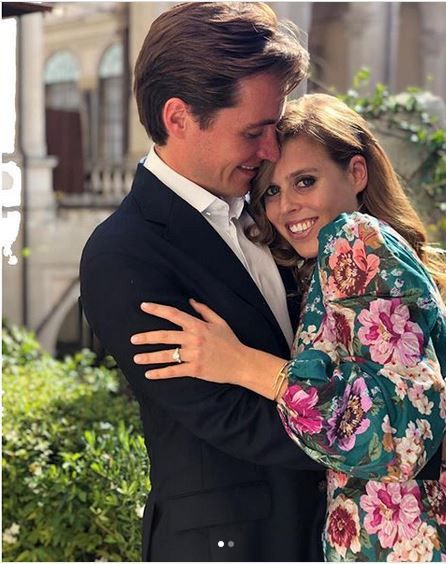 Beatriz de York y Edoardo Mapelli Mozzi