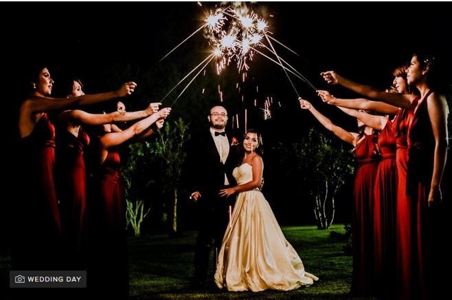 Pirotecnia y fuegos artificiales en la boda: ¿sí o no? 4