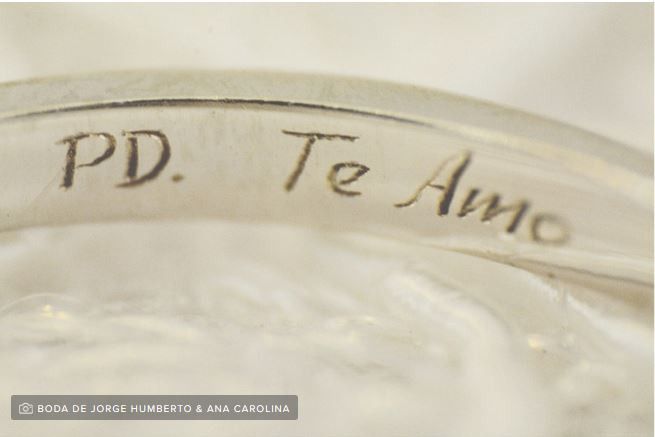 3 textos para grabar en los anillos 1