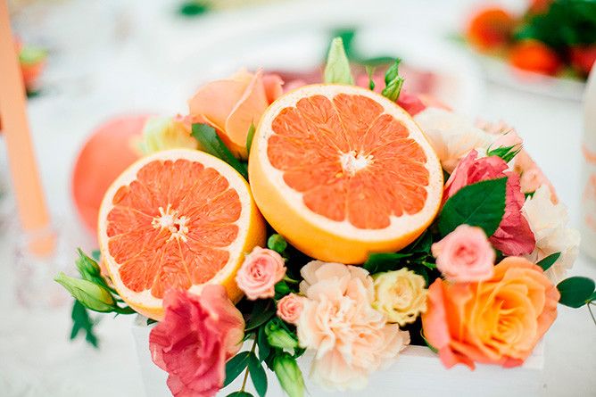10 inspiraciones para decorar tu boda con frutas - 4