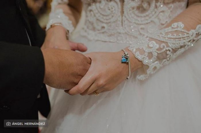 Y sí... ¿tu algo azul es el vestido de novia? 2