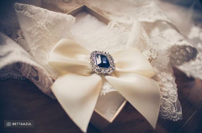 Y sí... ¿tu algo azul es el vestido de novia? 3