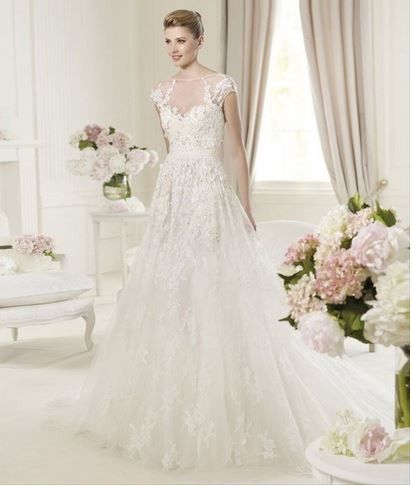 Especial encaje: vestido de novia 4