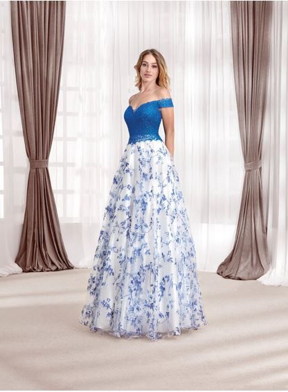 4 vestidos hermosos en color AZUL para brillar en la boda 💙 - 4