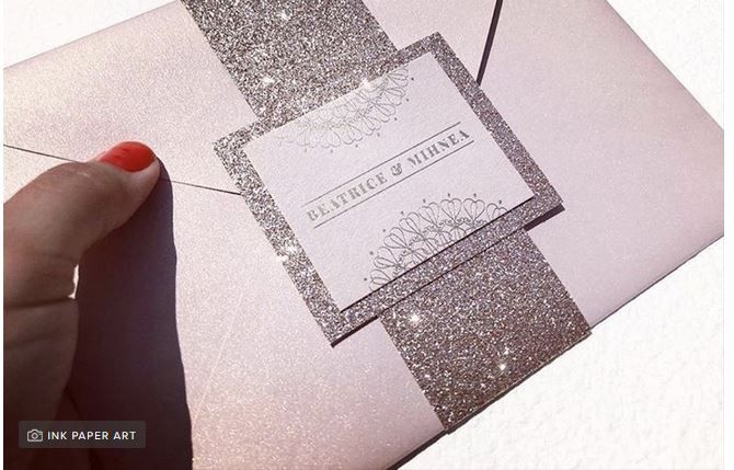 Detalles con glitter para tu boda 3