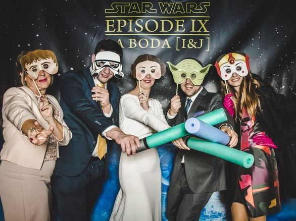 Una boda inspirada en Star Wars 10