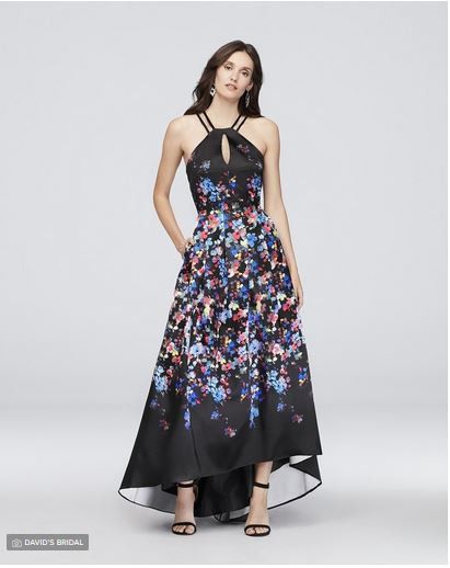 Vestidos de dama: ¿liso o estampado? - 1