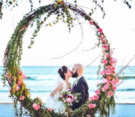 4 arcos de flores para la boda 2