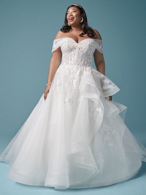 Vestidos de novia curvy: ¡Los más HERMOSOS!❤️ 9