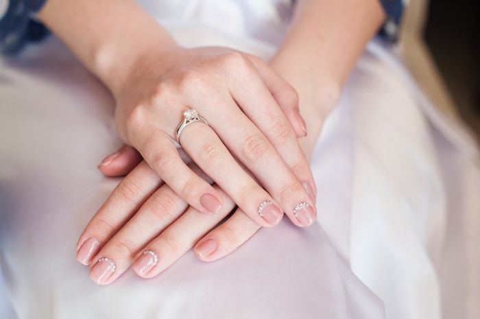 Estas uñas de boda: ¿mucho, poco o suficiente? 1