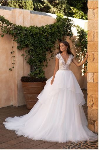 4 vestidos de novia con muchos…¡VOLANTES! 2