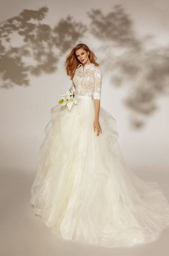 4 vestidos de novia con muchos…¡VOLANTES! 3