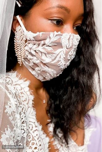 10 cubrebocas para la novia 7