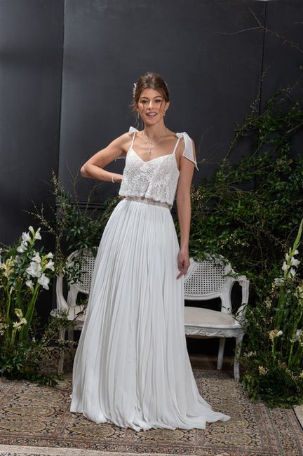 4 vestidos de novia con moños 🎀👰 - 4
