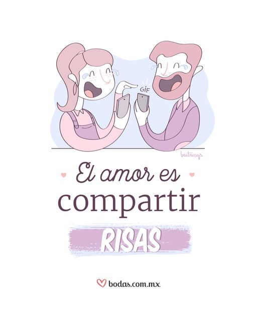 ¿Eres más enviar gifs o memes para tu pareja? 1