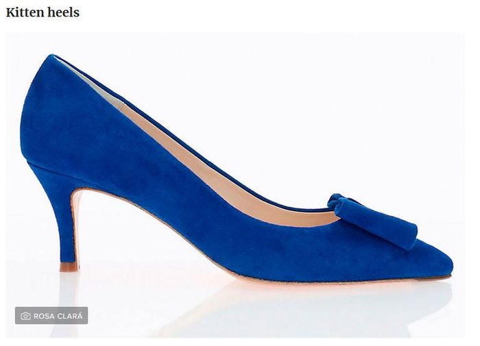 15 zapatos para novias y/o invitadas de boda - 4