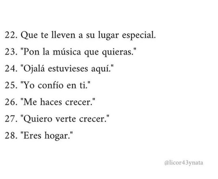42 formas de decir "te quiero" sin decir "te quiero" - 3