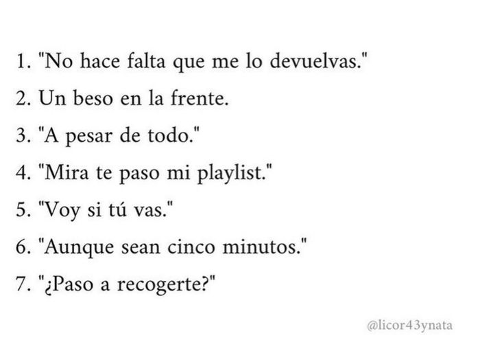 42 formas de decir "te quiero" sin decir "te quiero" - 6