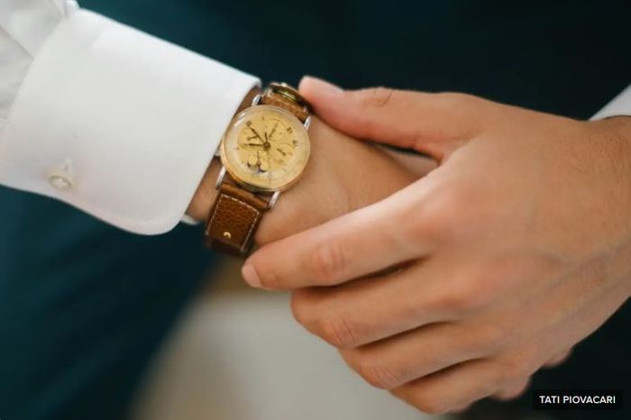 Esencial o lujo: reloj para el novio ⌚️ 1
