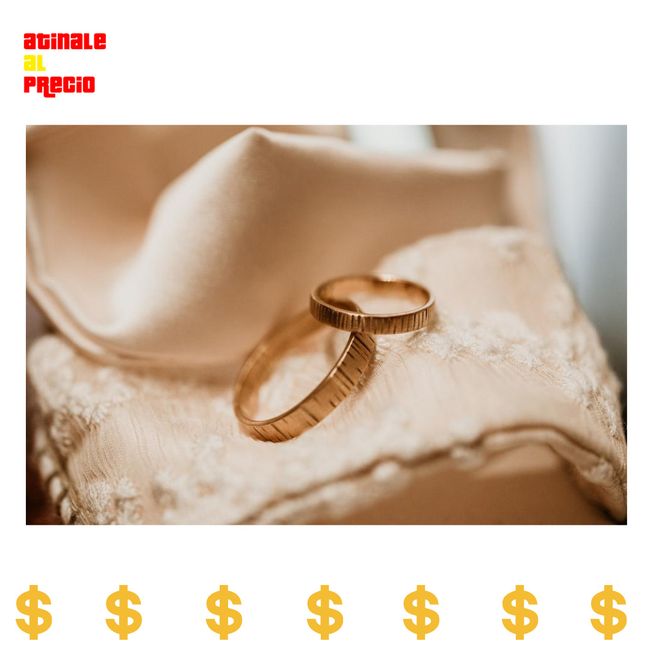 💲 ¿Cuánto cuestan sin pasarte los anillos? 💲 1