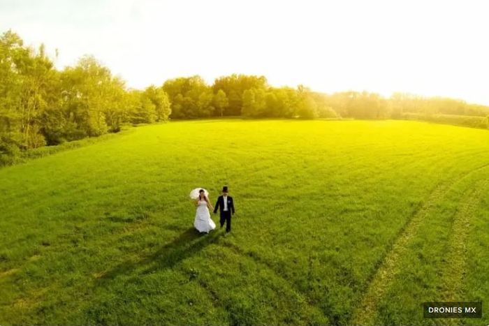 Fotos aéreas en la boda: ¿te gusta? 1