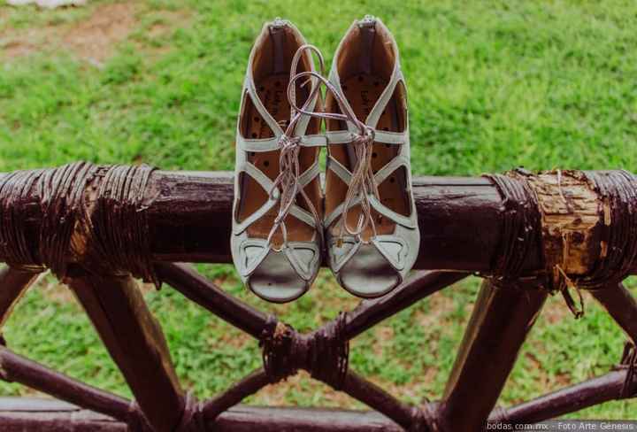 zapato de novia