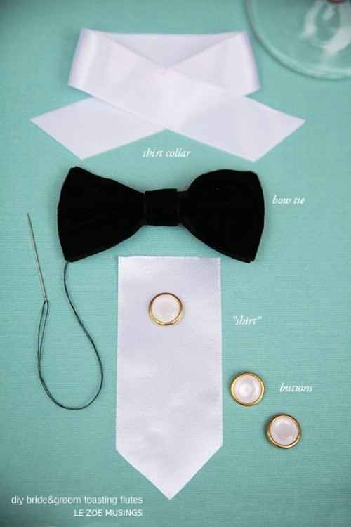 Copas para novios DIY