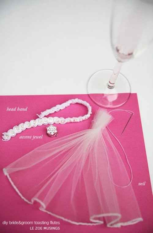 Copas para novios DIY