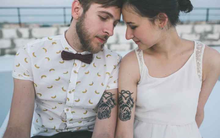 Novios tatuados