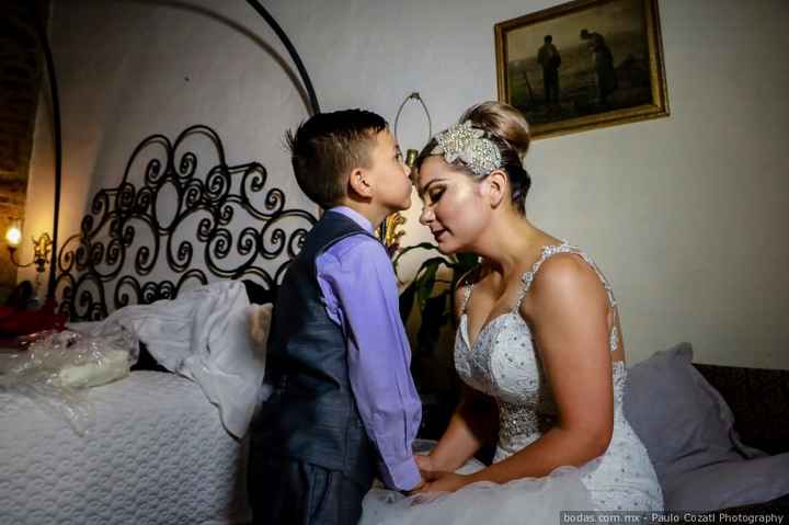 Hijos en la boda