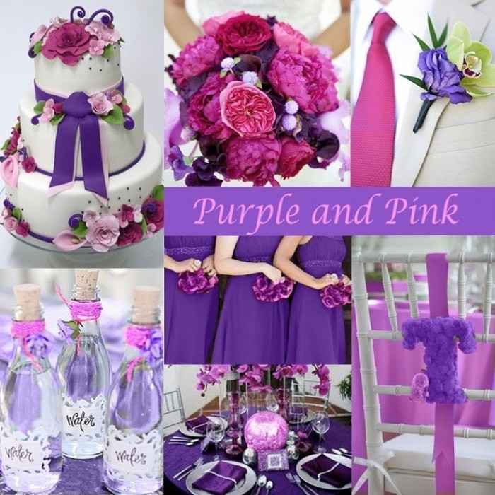 Rosa y lila – Inspiración paleta de colores
