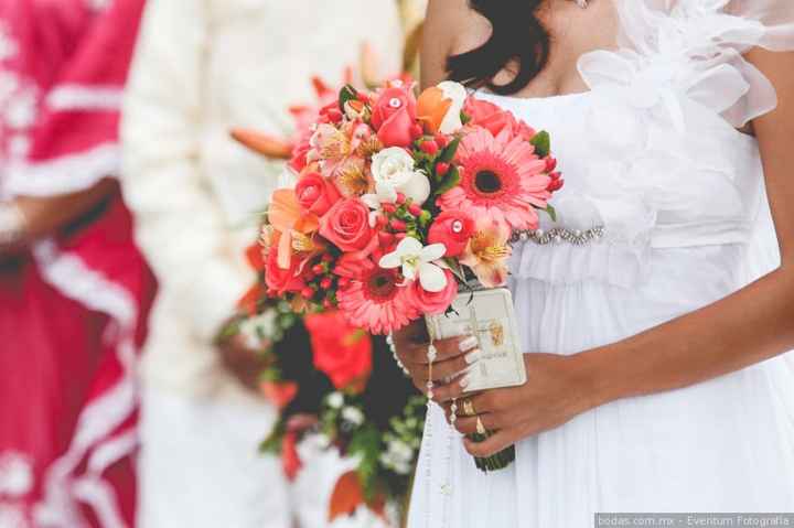 B) ¿Qué flores te gustaría para tu ramo? 