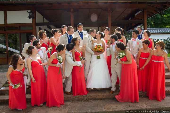 C) Crea tu álbum de fotos de boda, los testigos