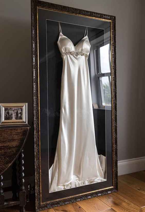 1) Eternizar tu vestido de novia… ¿lo harías?