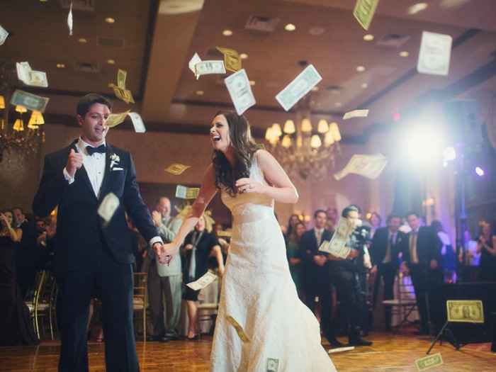 1) Todas las deudas de la boda: ¡pagadas!