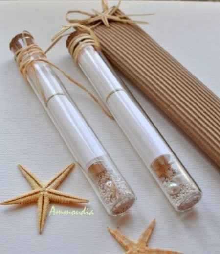 4) Invitaciones de boda en botellas   