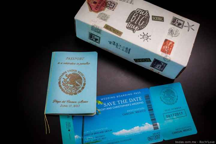 2) Invitaciones: ¿Qué estilo te gusta más?  