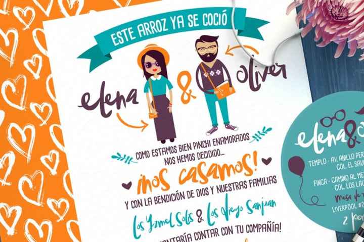 4) Invitaciones: ¿Qué estilo te gusta más?  