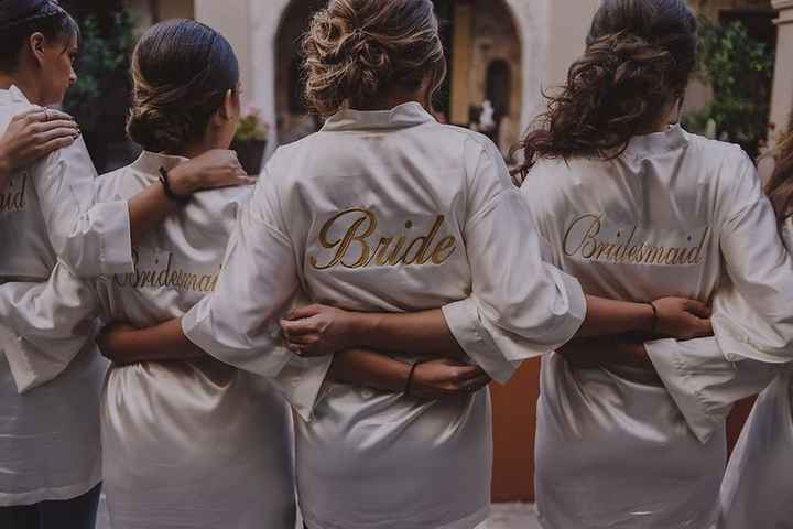 ¿Cómo será en vuestro caso? ¿Se van a arreglar juntas para el Día de la Boda?