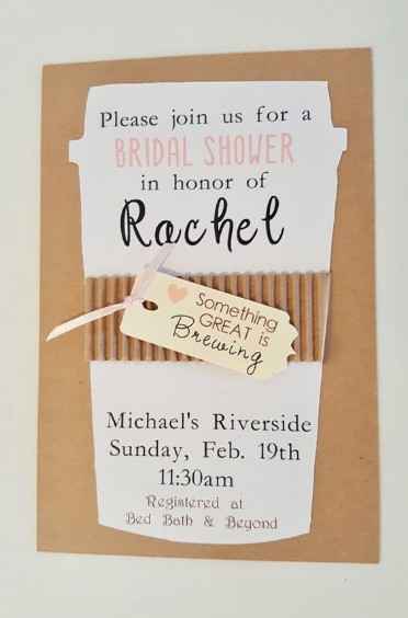 6.Bridal Shower: temática Starbucks