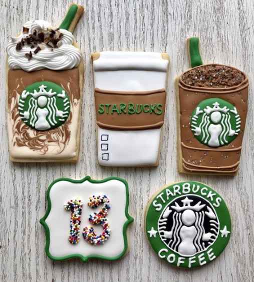 8.Bridal Shower: temática Starbucks