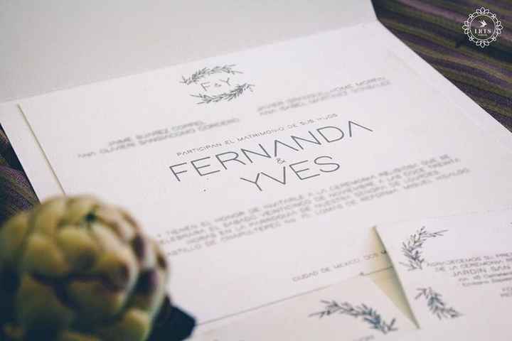 Invitaciones en blanco