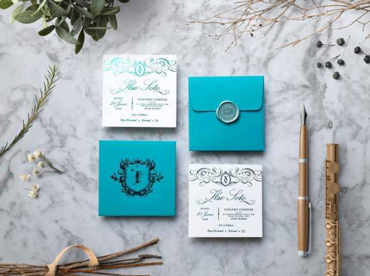 Invitaciones en color