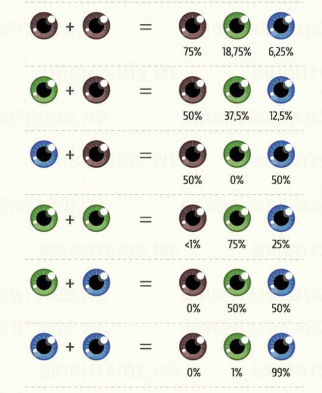 ¿Cuál será el color de los ojos de tu bebé?