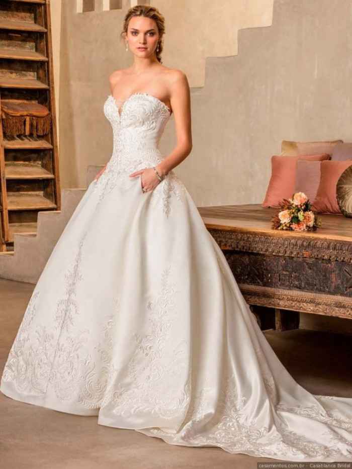 D) Vestido de novia con bolsillo