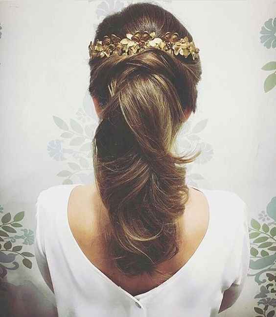 4) Peinados para novias sin velo