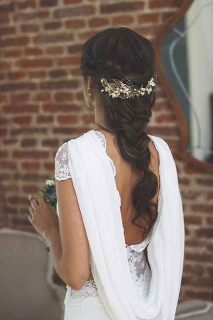 9) Peinados para novias sin velo