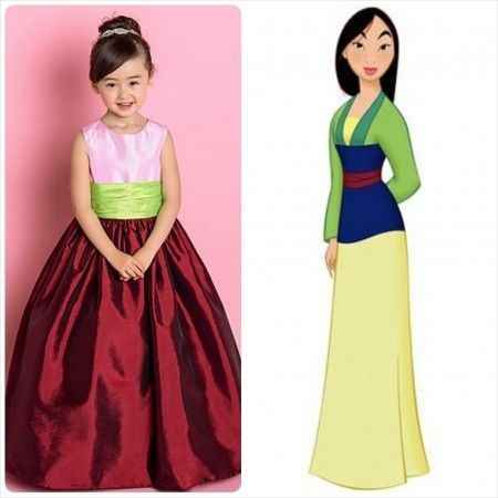 6) Damitas de inspiración Disney